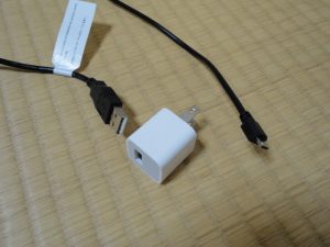 ファミコンミニ電源ケーブル②