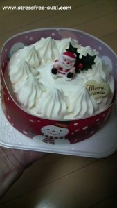 ヤマザキのクリスマスケーキ2018