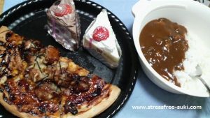 2019年クリスマスイブの晩御飯