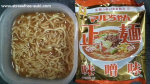 マルちゃん正麺味噌味